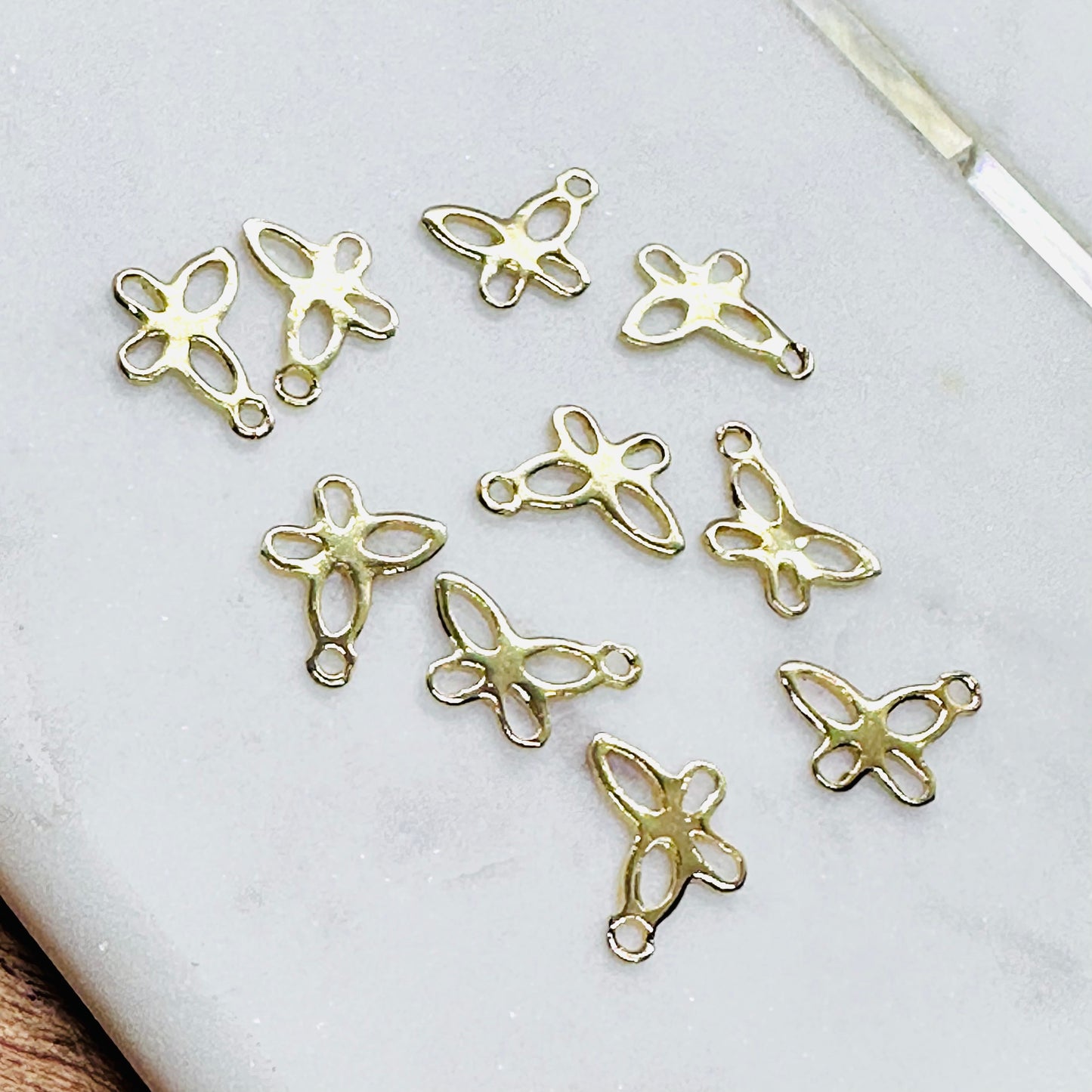Charms Butterfly (10pcs)