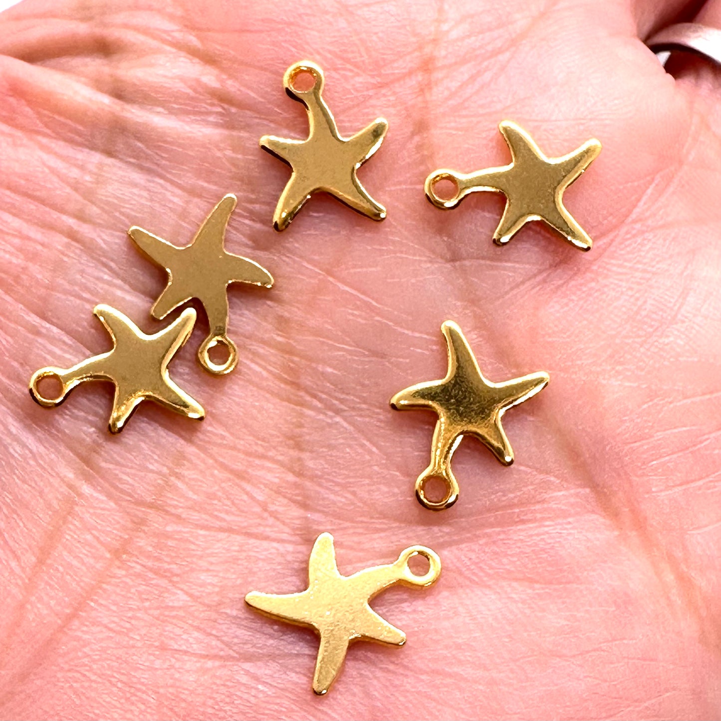 Starfish/Sea Stars Charms (6pcs)