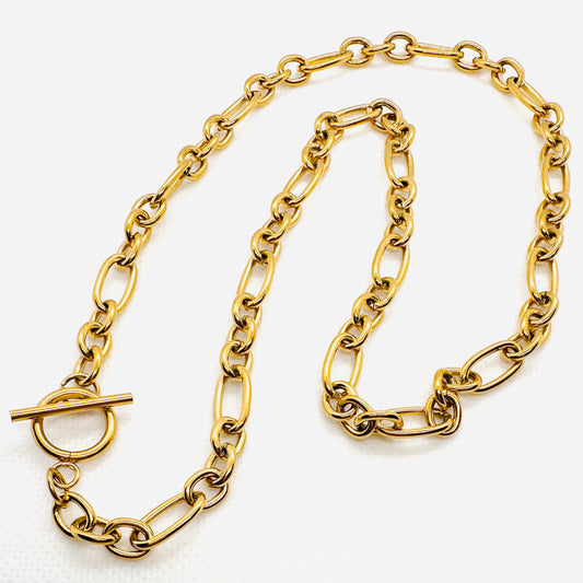 Figaro Necklaces with Toggle Clasps