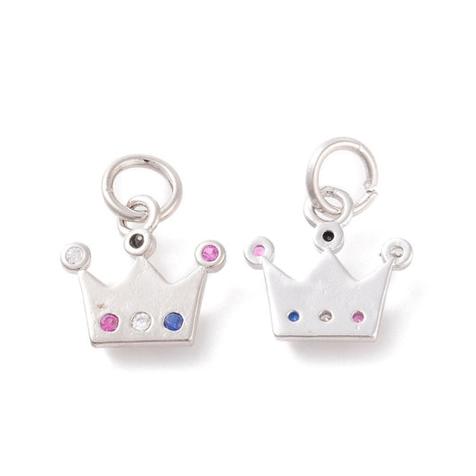 Crown Colorful Charms (1pc)